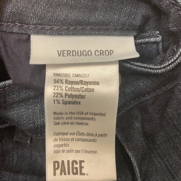 PAIGE Verdugo Crop Jeans - Picture 5 of 6
